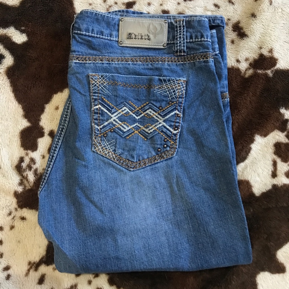 Women’s Adiktd bootcut jeans. Size 16. 34” inseam. Gently worn.